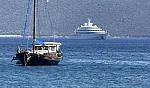 150 milyon dolarlık yüzen saray Bodrum'da