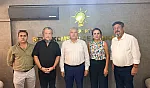 4'lü Masa, AK Parti Seydikemer İlçe Başkanı Ali Büklü'yü ziyaret etti