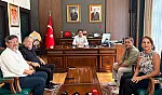 4'lü Masa, Seydikemer Kaymakamı Mustafa Dilekli'yi ziyaret etti