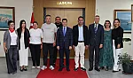 Başkan Ünlü, Selimiye Mahalle Muhtarı Akgül ve mahalle sakinlerini ağırladı
