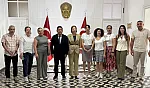 Başsavcı Yörük'ten Kaymakam Kaya'ya veda ziyareti