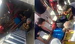 Bodrum'da 5 metre derinliğindeki havuz makine dairesine düşen kişi yaralandı