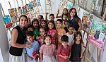 Bodrum'da 'Sayılarla Tuval Boyama Atölyesi' Mini Sergi ile tamamlandı