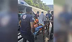 Fethiye açıklarında gezi teknesinde yaralanan kişiye tıbbi tahliye