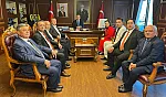 Fethiye'de muhtarlardan Kaymakam Akkaya'ya ziyaret