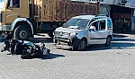 Fethiye'de otomobil ile motosiklet çarpıştı