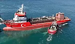 İlk yerli ve milli tarama gemisi 'UAB MAVİ VATAN' suya indirildi