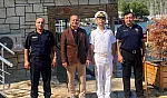 Kaymakam Akkaya'dan Fethiye Sahil Güvenlik Komutanı Çalık'a hayırlı olsun ziyareti