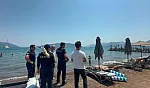Marmaris'te sahillere sıkı denetim