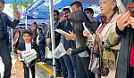 MHP Muğla İl Başkanlığınca Cumhuriyet'in 103'üncü yılına özel gazete dağıtıldı