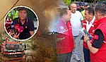 Muğla Büyükşehir ve Fethiye Belediyesi ekipleri yangın bölgesini bir an olsun yalnız bırakmadı