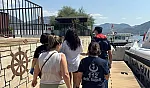 Muğla'da gezi teknesinde yaralanan vatandaş için tıbbi tahliye