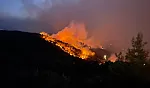 Seydikemer Yangınında Gece Mesaisi! Müdahale Karadan Devam Ediyor