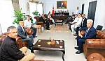 Vali Akbıyık, Milaslı muhtarlarla bir araya geldi