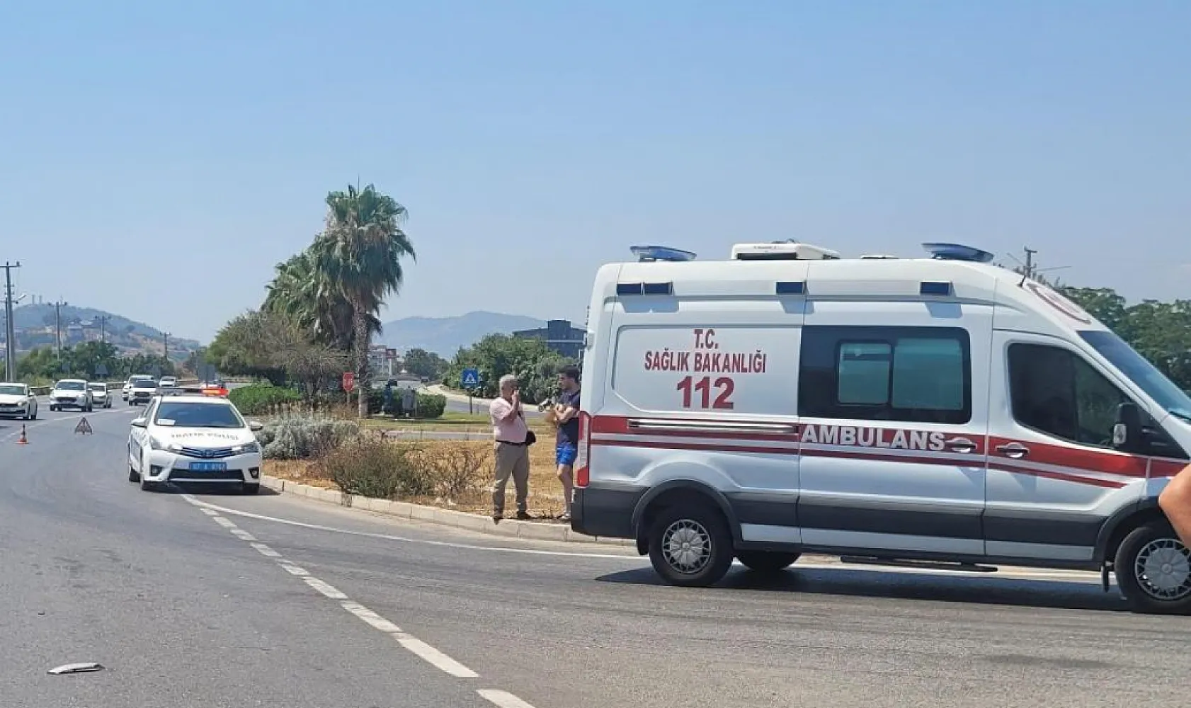 Kavşakta korkutan kaza: 1 yaralı