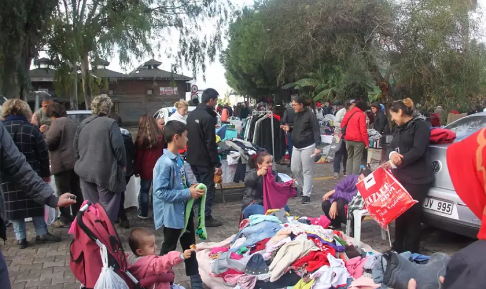 Fethiye Çalış 2. El Pazarı Yağış Sebebiyle Ertelendi