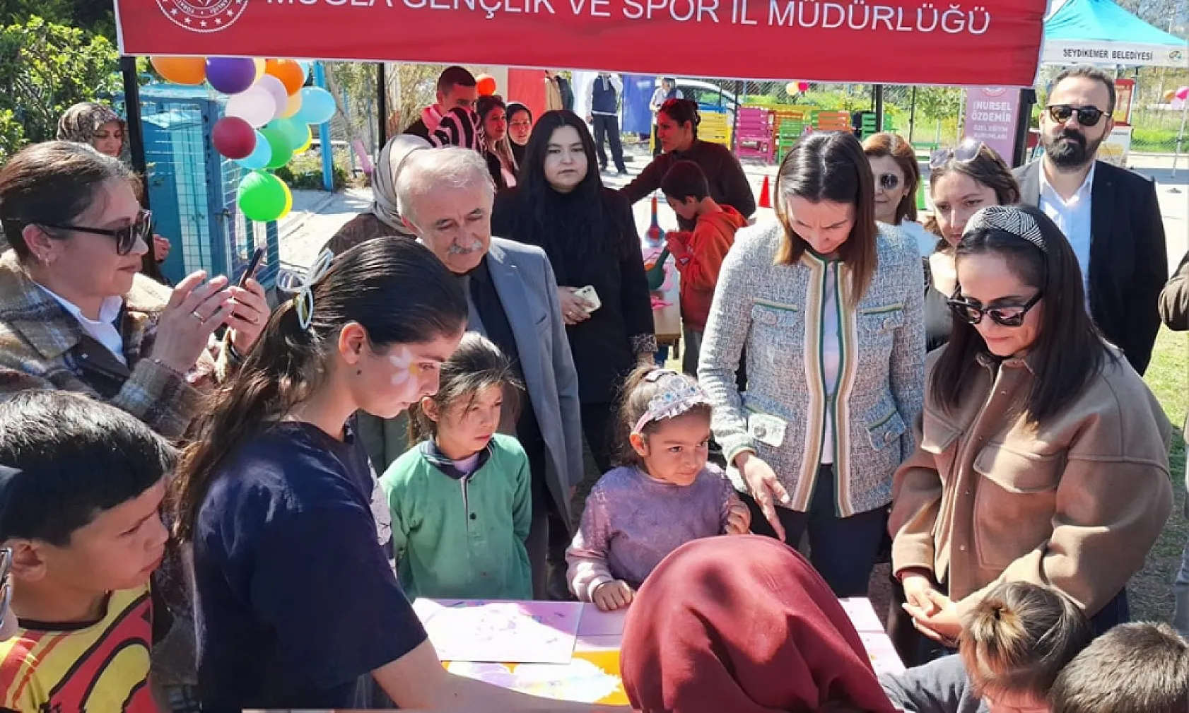 Seydikemer'de özel bireyler için anlamlı etkinlik