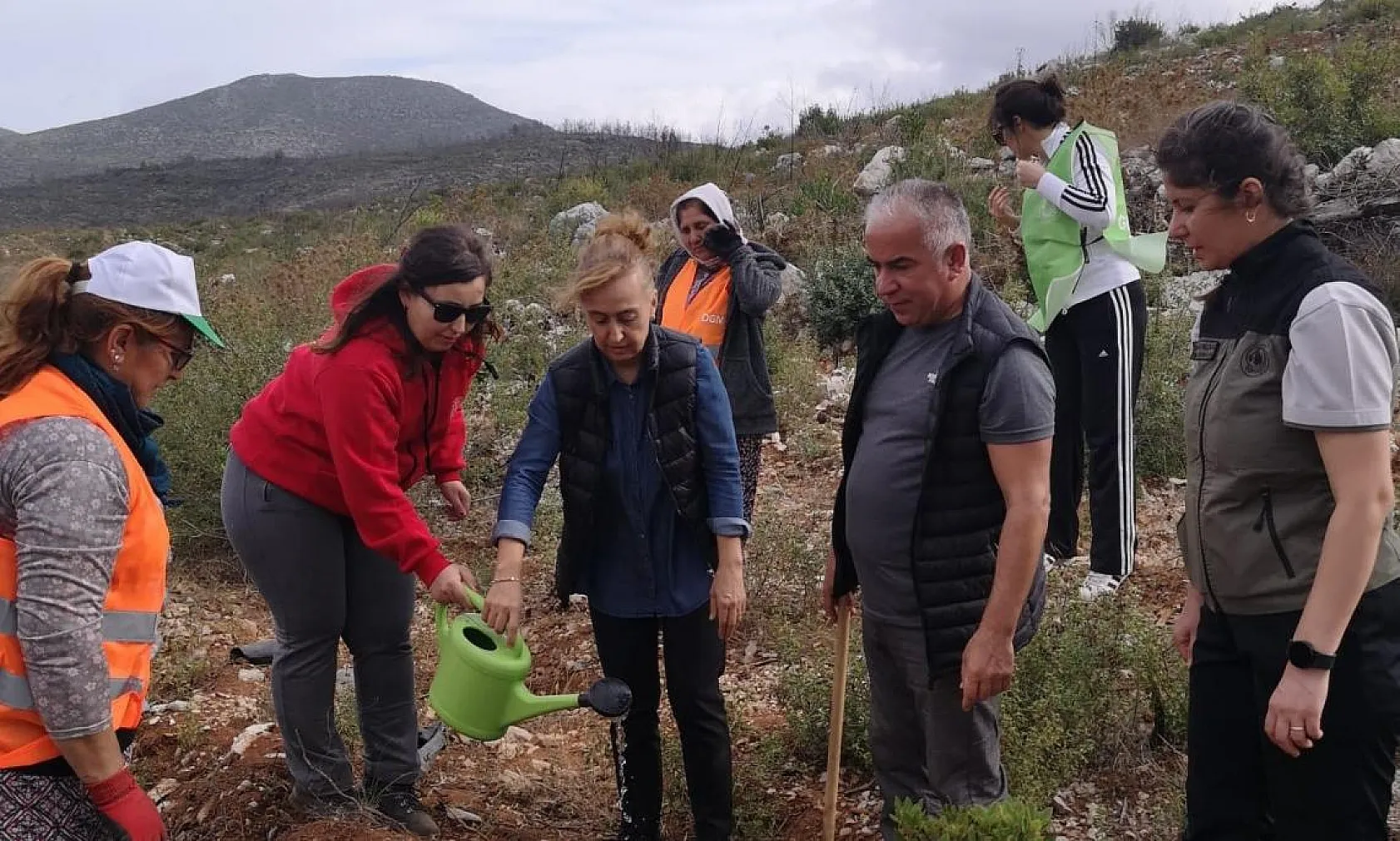 10 bin fidan toprakla buluştu