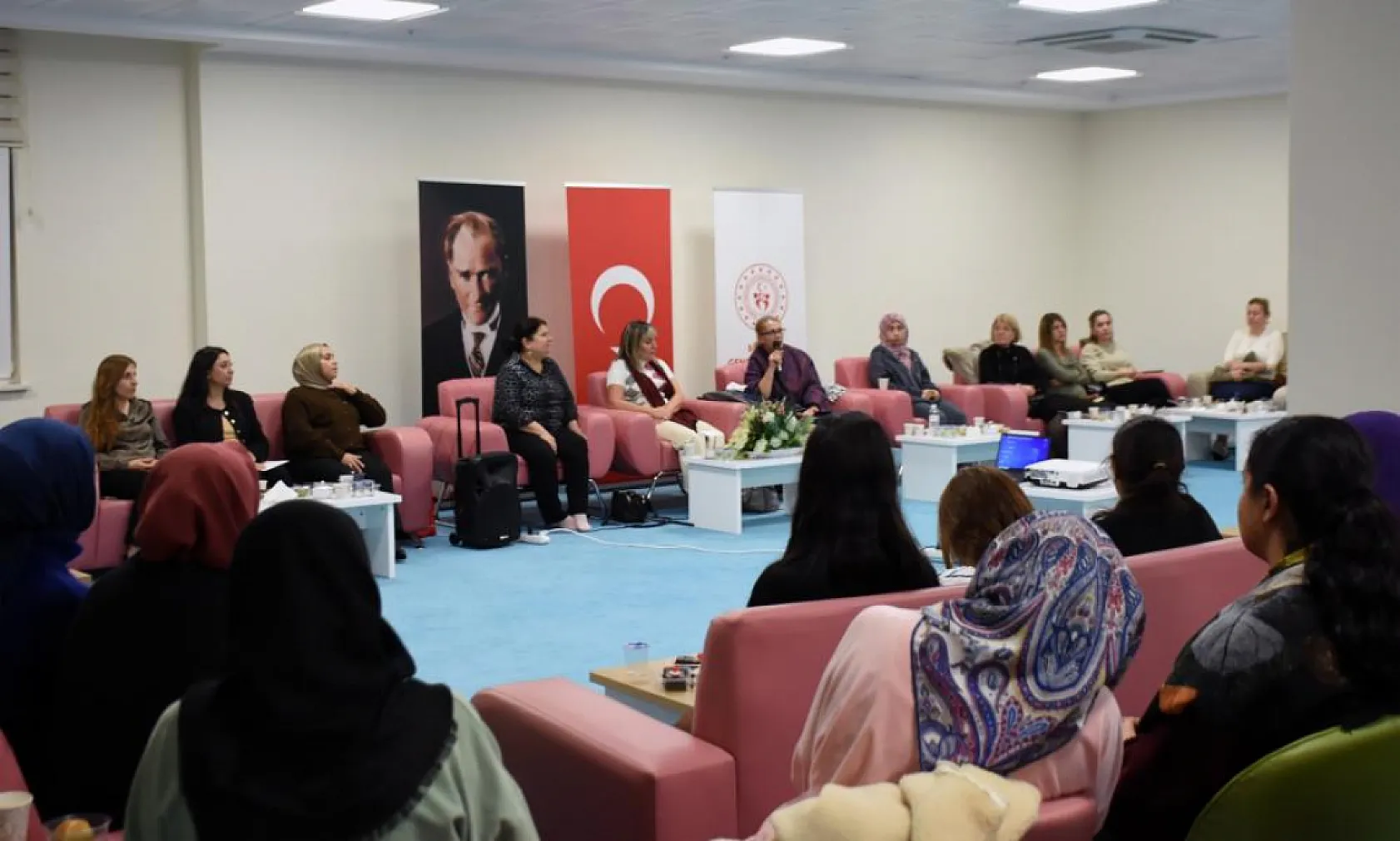 Muğla'da Filistin davasının sembol isimleri 'Sumud' kahramanları gençler ile buluştu