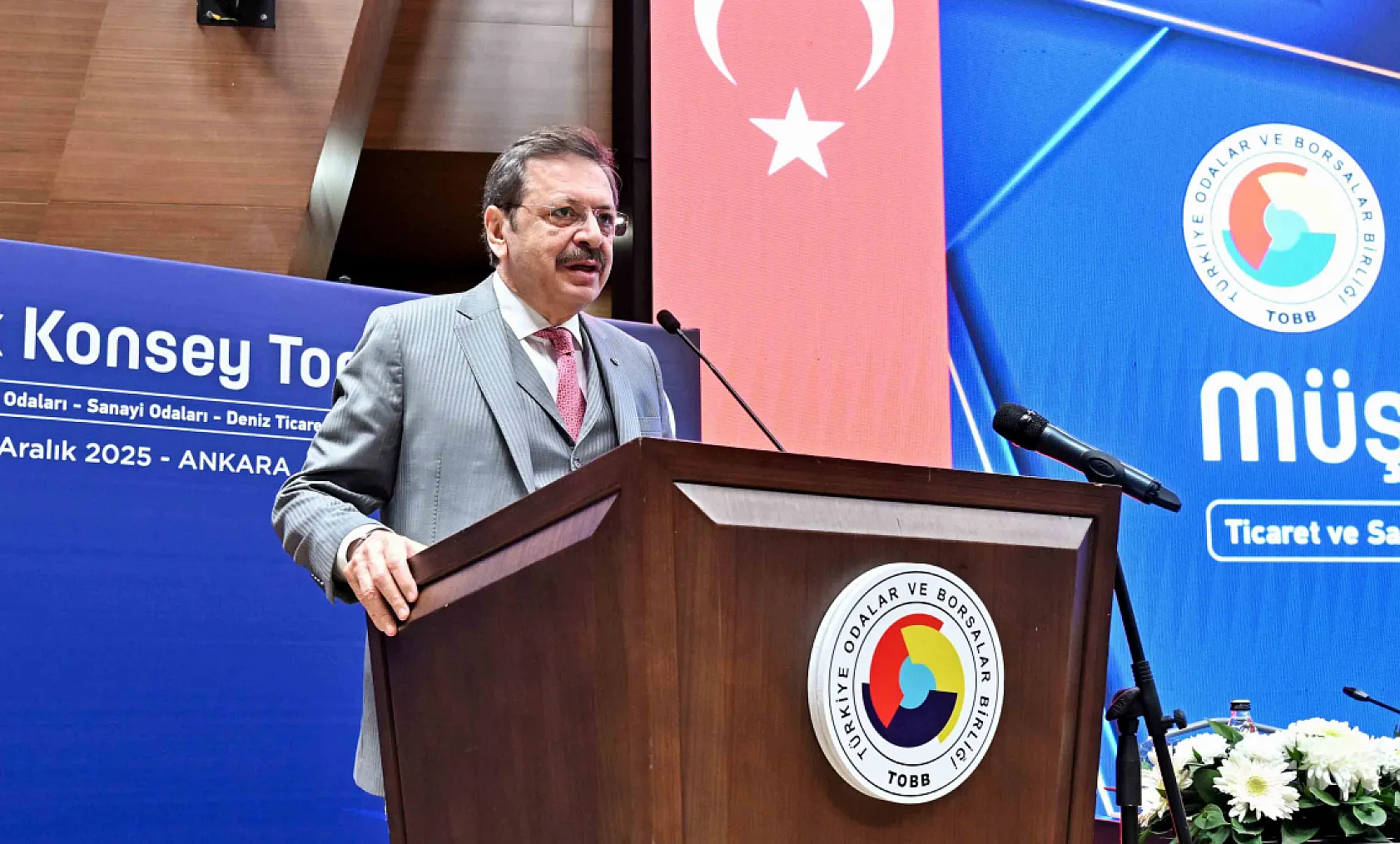 Başkan Çıralı,  Ankara'da Tobb Müşterek Konsey Toplantısına Katıldı