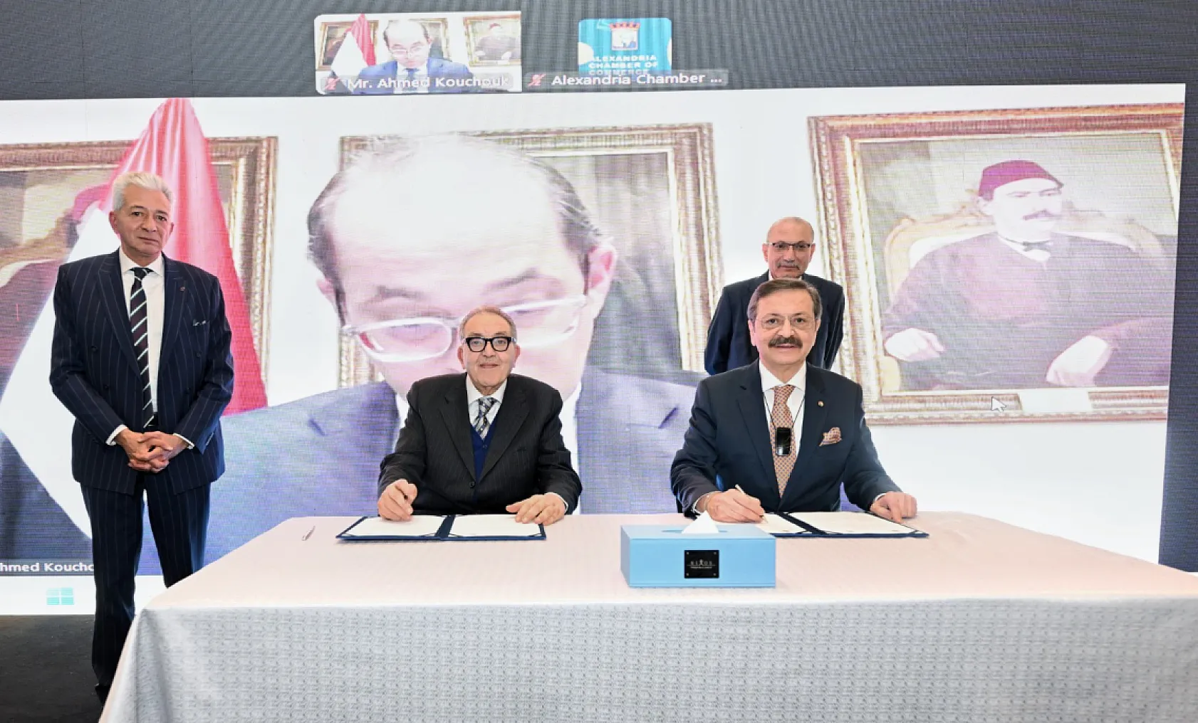 FTSO Başkanı Osman Çıralı, Türkiye–Mısır İş Forumu'na katıldı