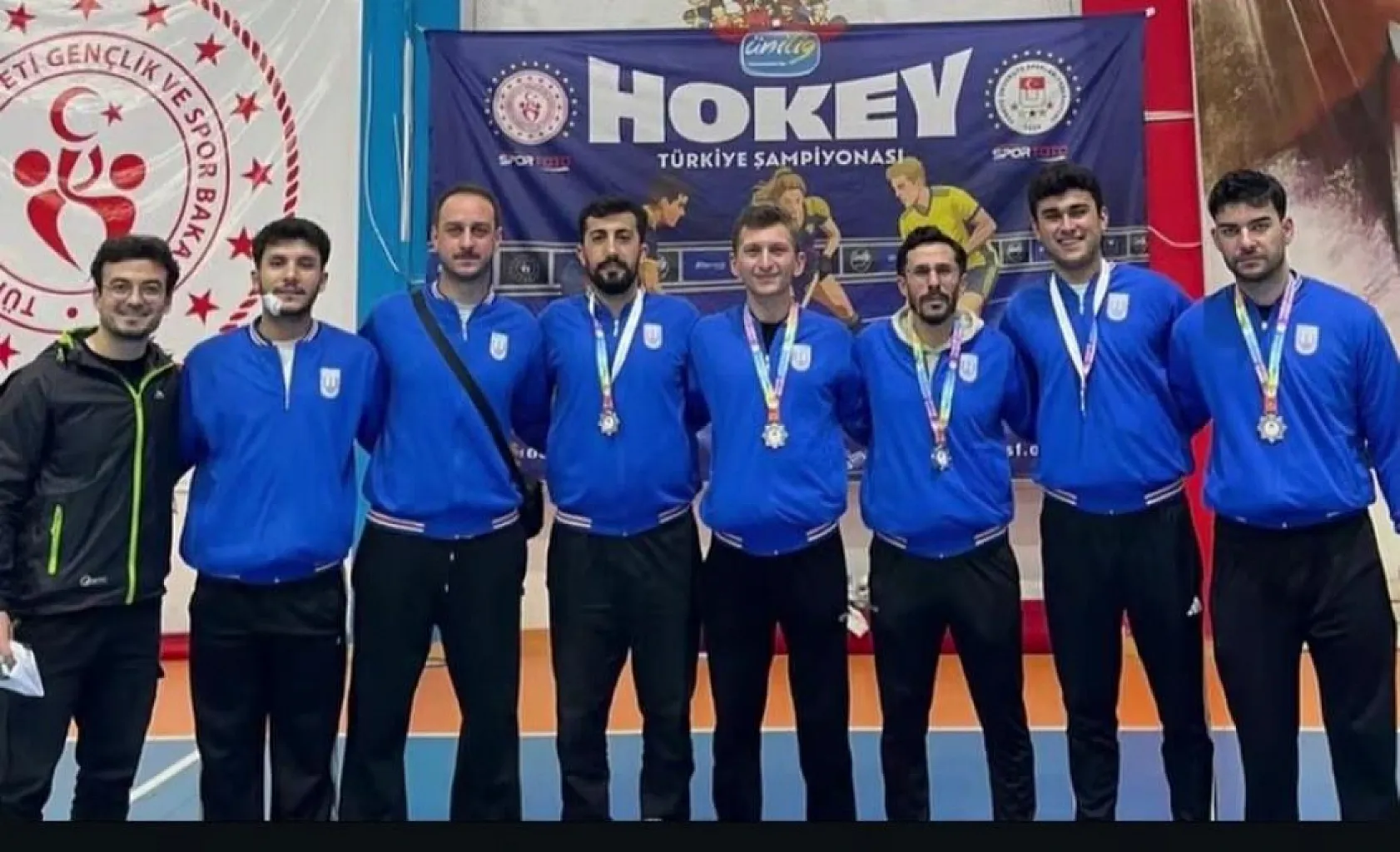 MSKÜ hokeyde Türkiye ikincisi oldu
