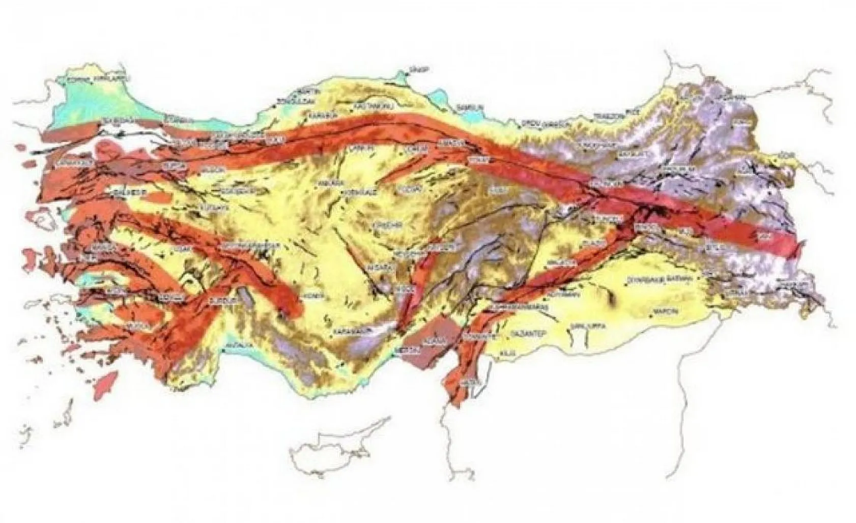 Uzmanlar uyardı, Muğla'da 4 aktif fay hattı bulunuyor! İşte Muğla deprem risk haritası
