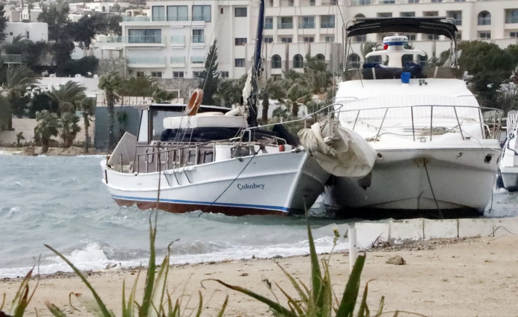 Muğla'da fırtına etkili oluyor