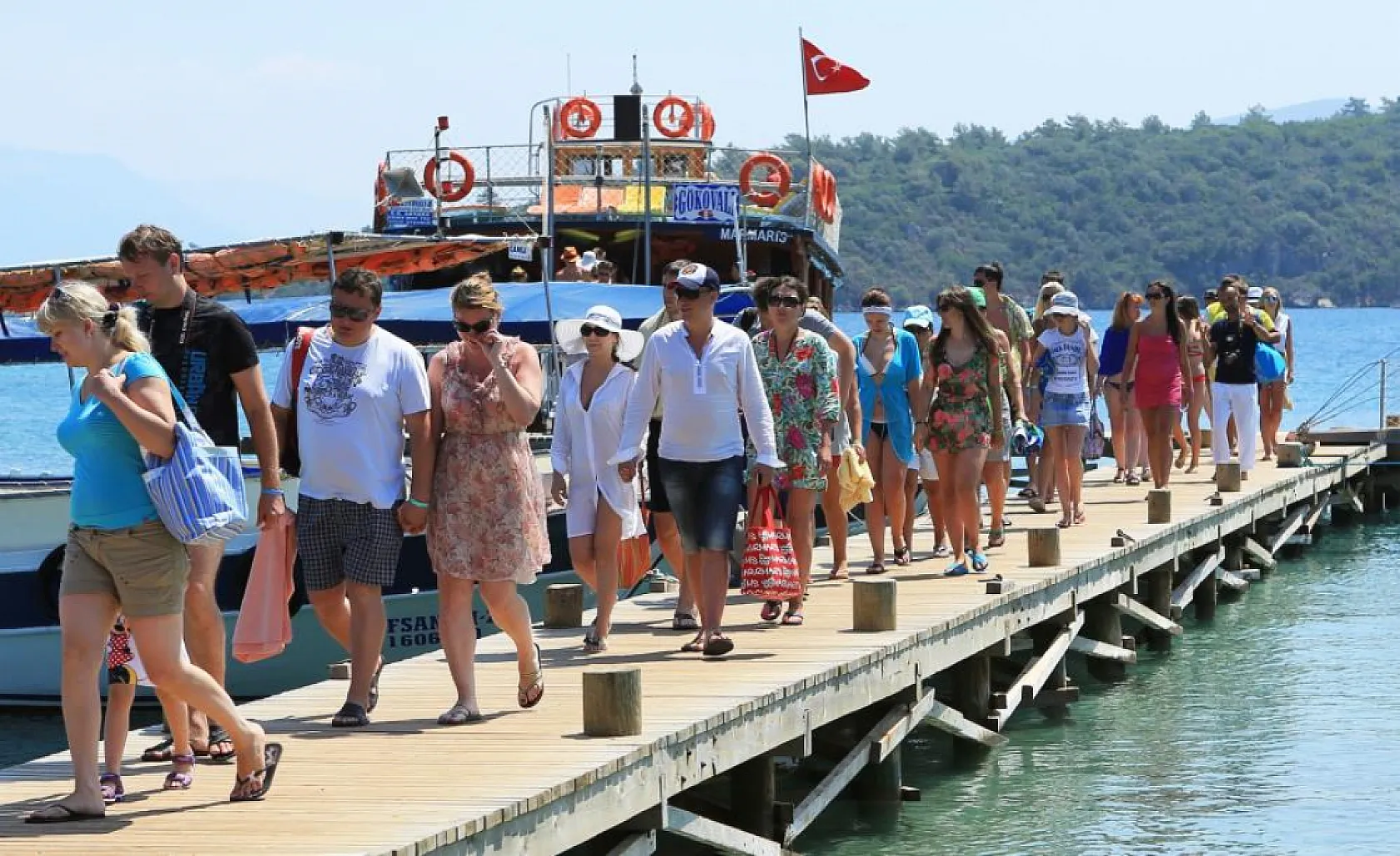 Muğla'ya gelen turist sayısında yüzde 8 artış