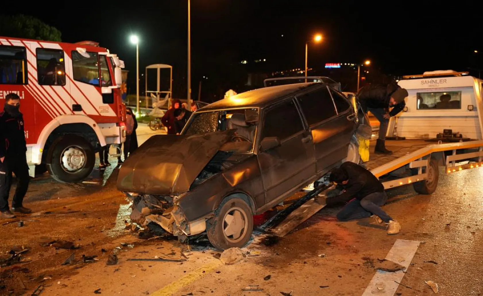 5 Aracın Karıştığı Zincirleme Kazada Çok Sayıda Yaralı