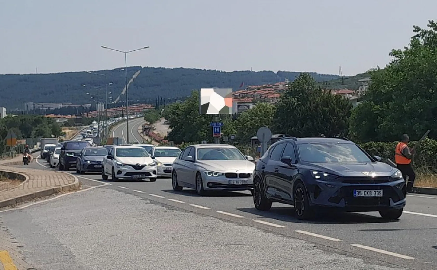 Muğla'ya bayram tatilinde 246 bin 582 araç giriş yaptı