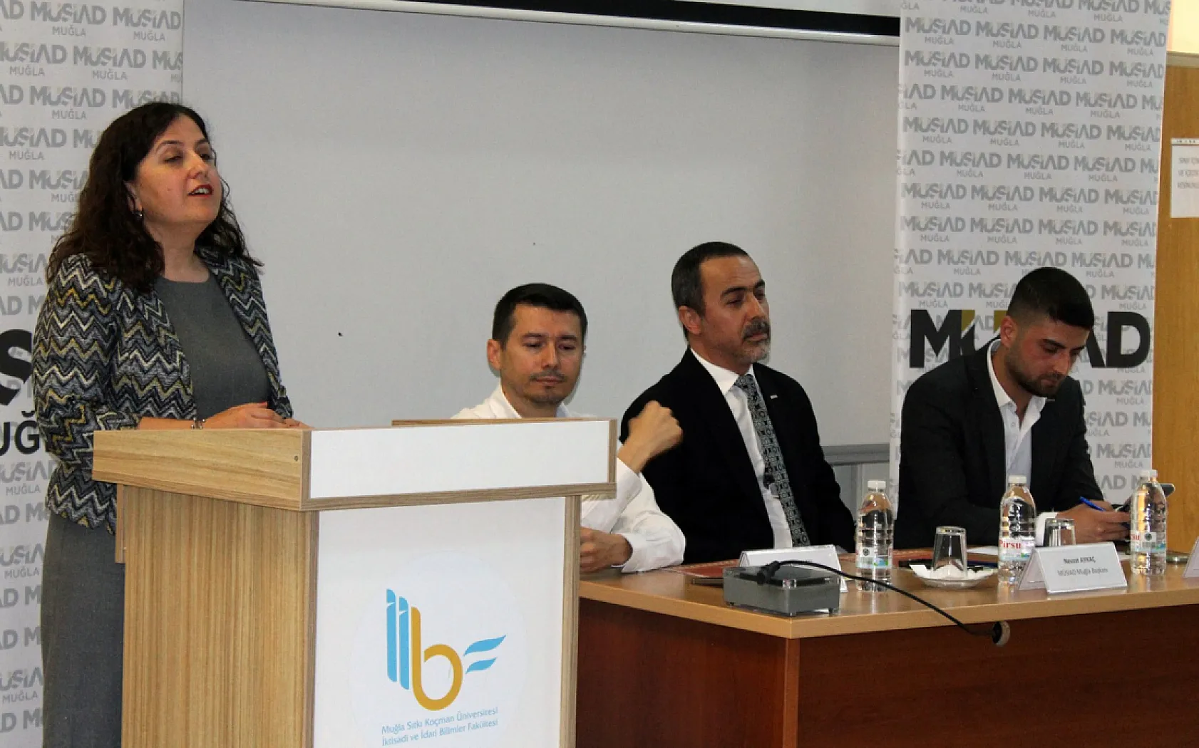 Muğla MÜSİAD Başkan ve Yardımcıları 'Kariyer Günleri'nin konuğu oldu