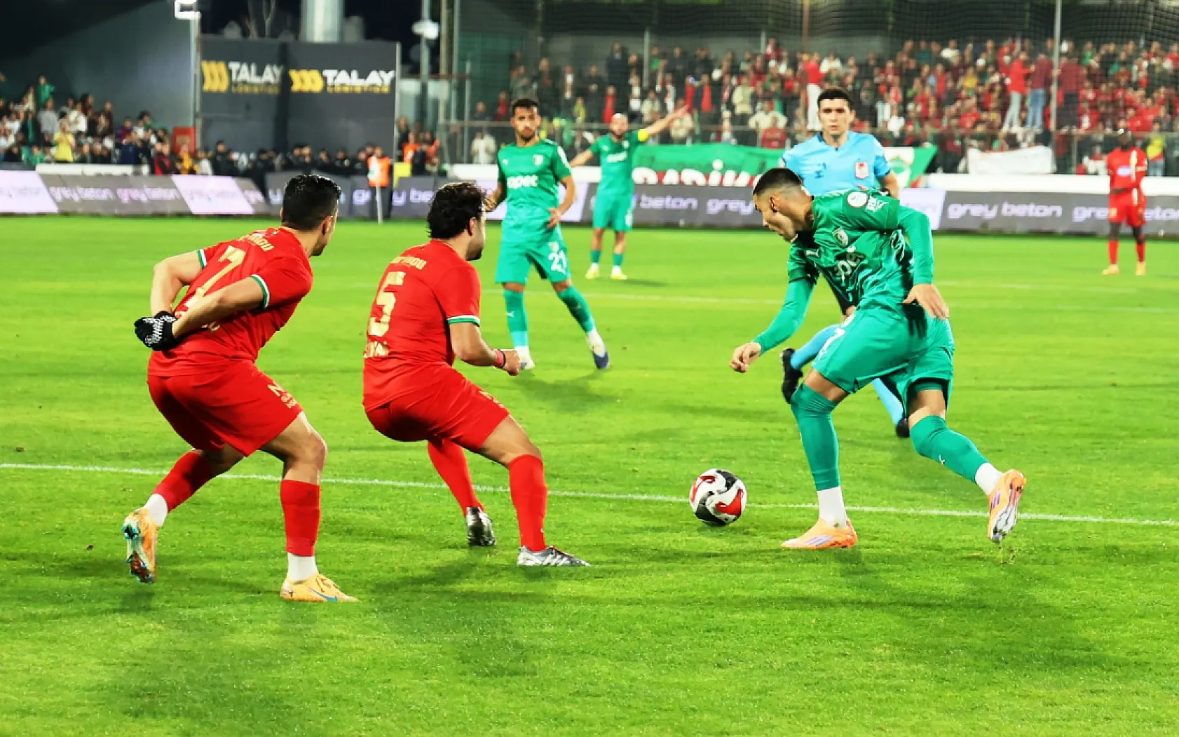 Trendyol 1. Lig: Bodrum FK: 0 - Amed SF: 0