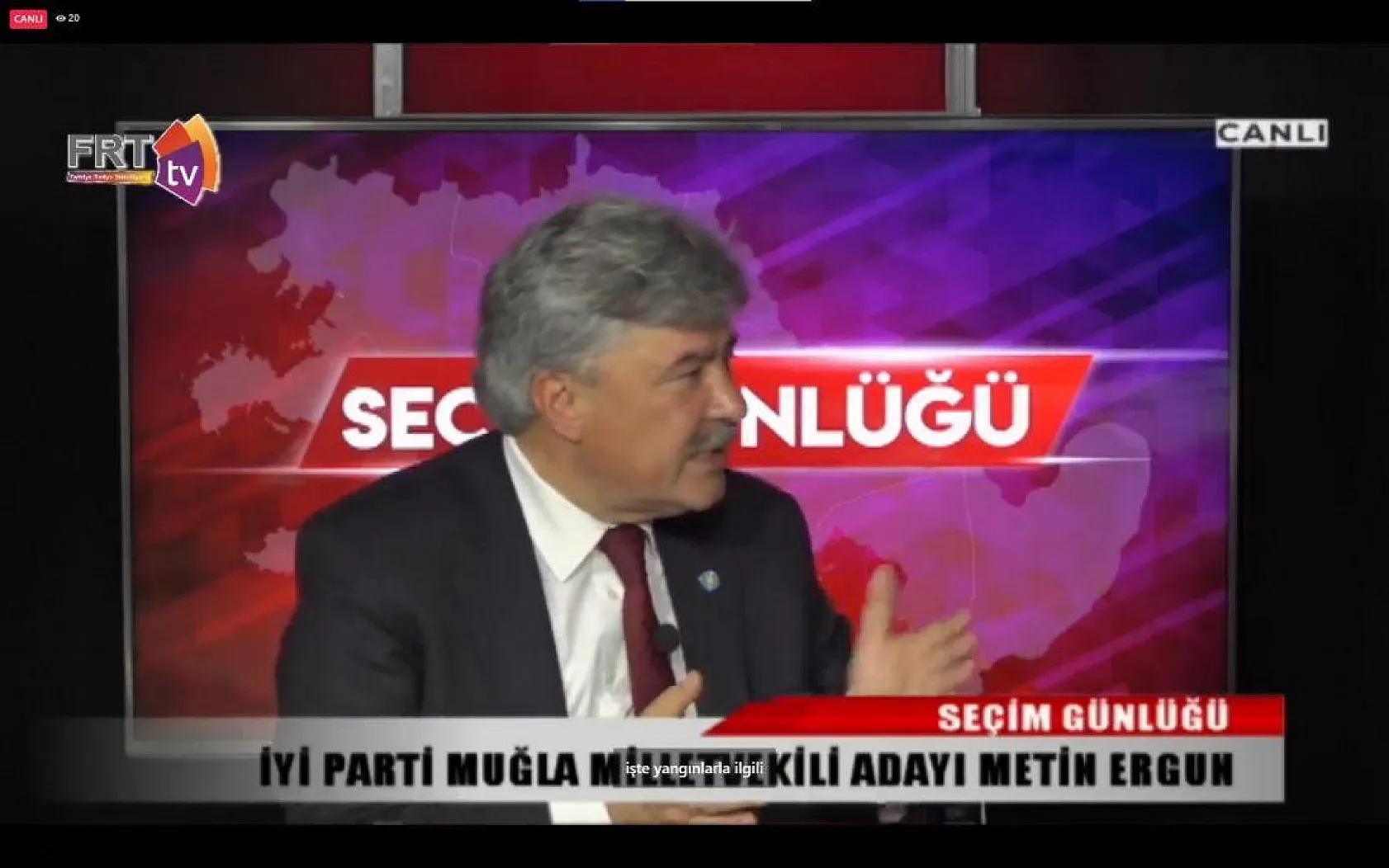 Vekil adayı Ergun 'Seçim Günlüğü' programında konuştu