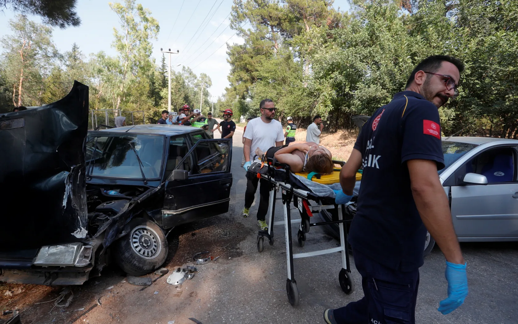 Piknik dönüşü feci kaza: 3 yaralı