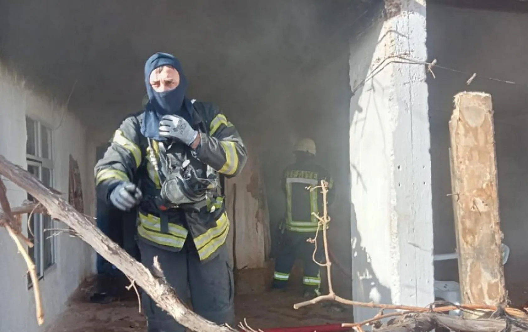 Tüp patlaması sonucu çıkan yangında karı koca yaralandı