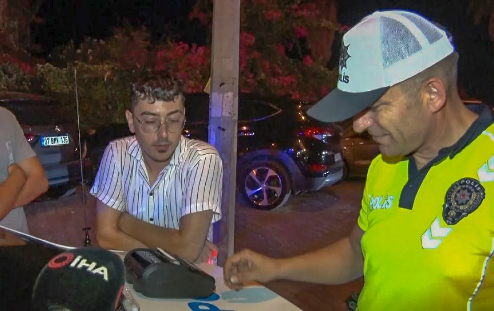 Alkollü araç sahibi 'Bu arkadaş kullanıyordu cezayı ben ödemem' diyerek cezayı arkadaşına yıktı