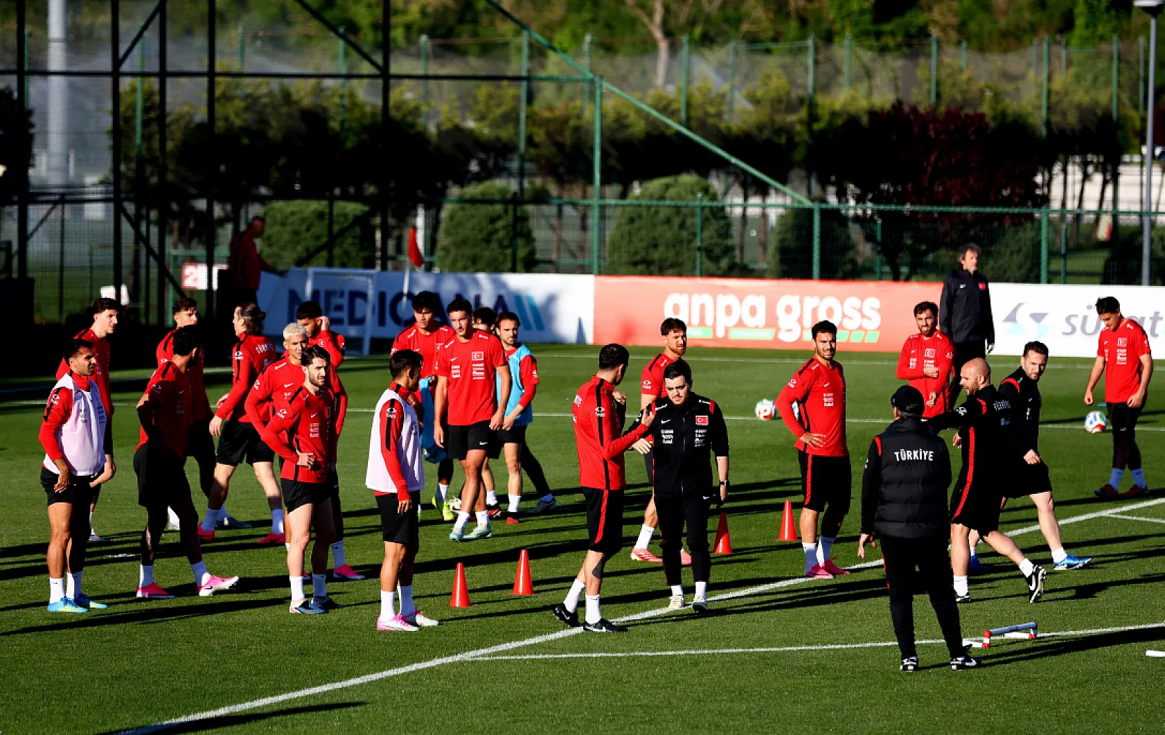 A Milli Futbol Takımı hazırlık maçında Kuzey Makedonya'yı konuk edecek