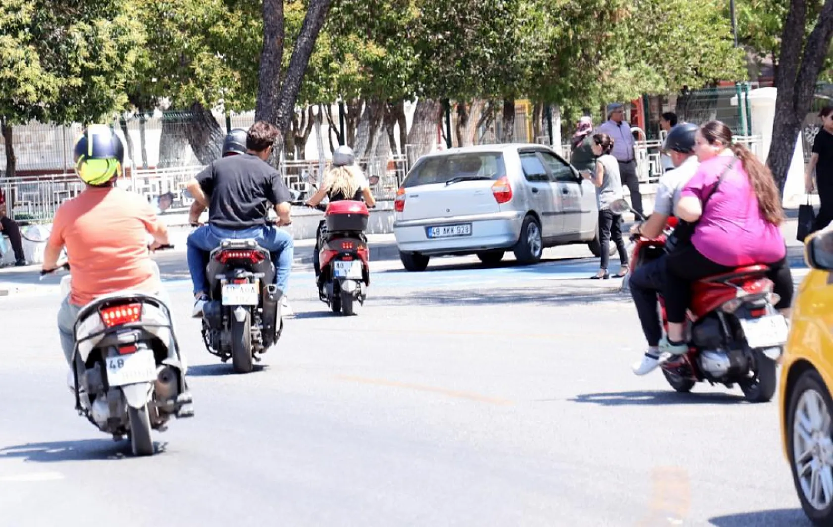 TÜİK verilerine göre Muğla'da en çok motosiklet kayıtlı