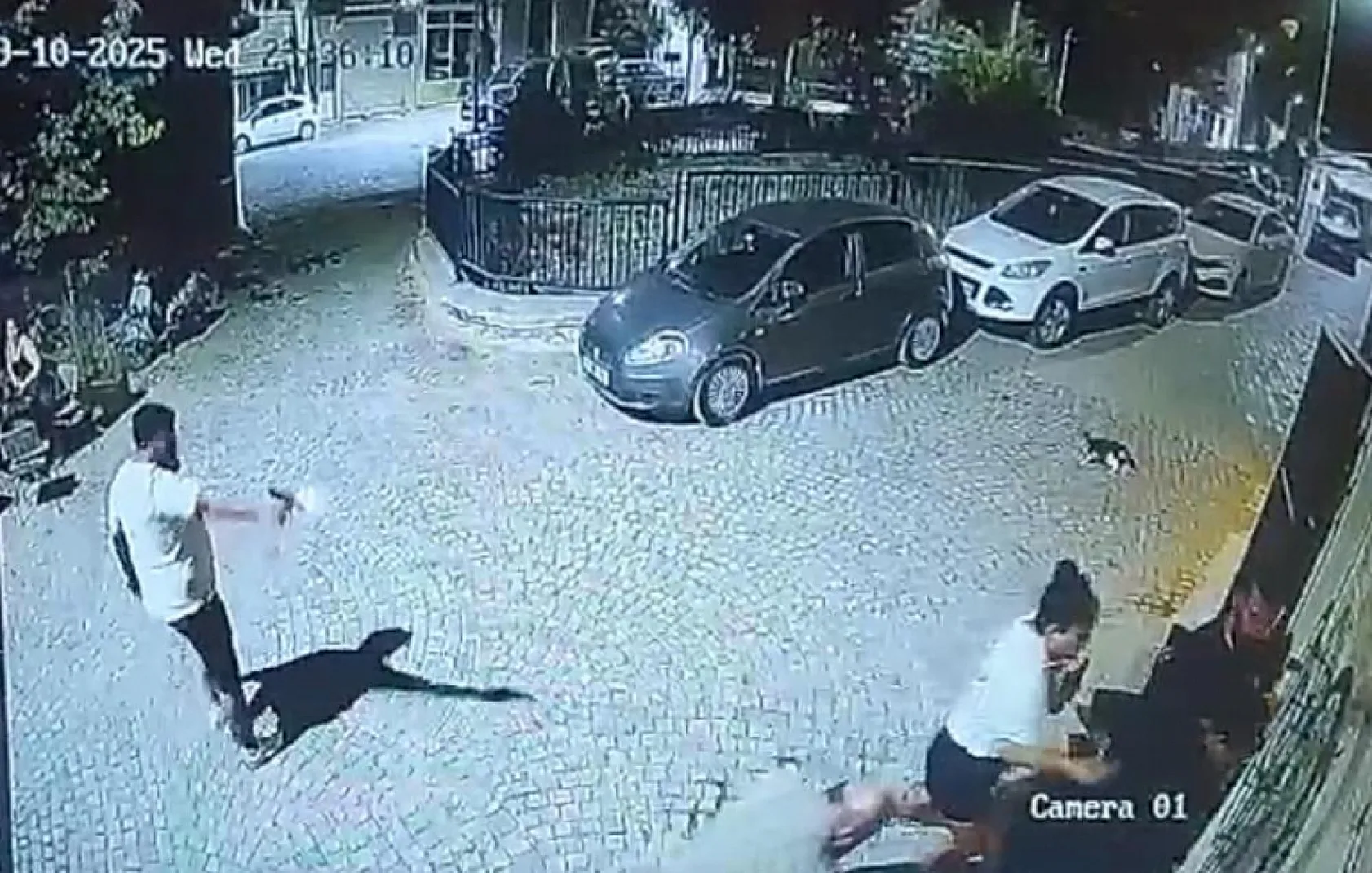 2 kişinin öldüğü eski sevgili dehşetinin görüntüleri ortaya çıktı