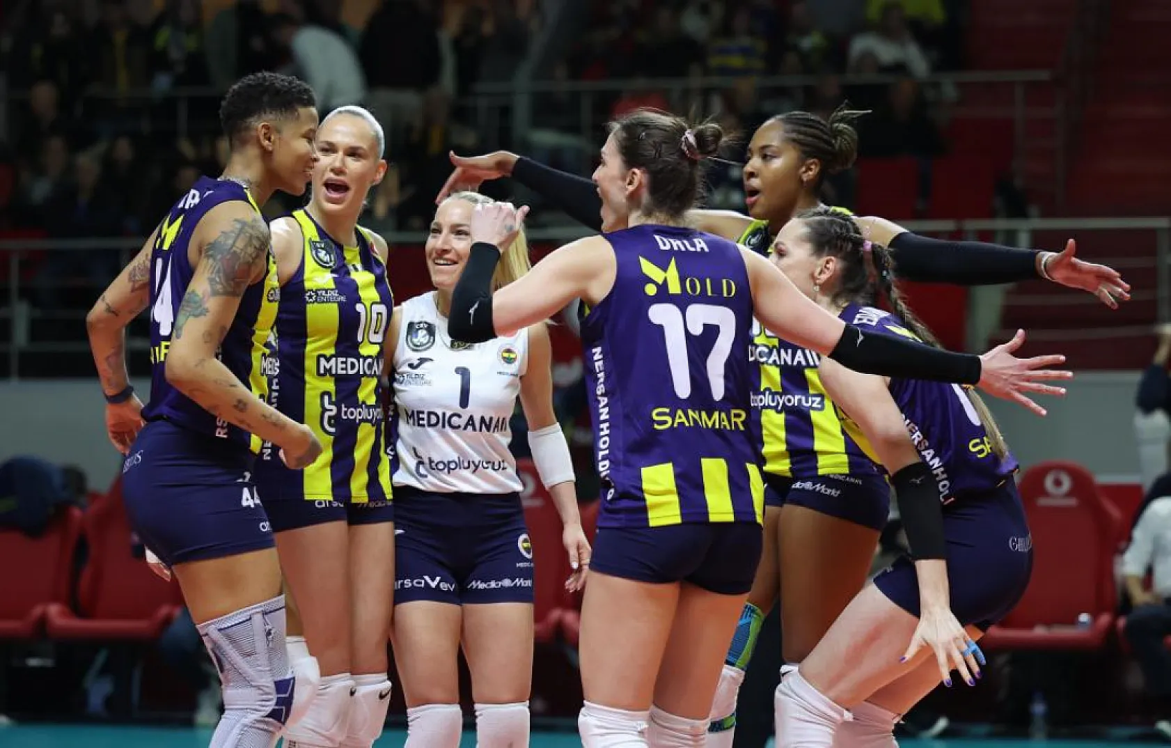 Vodafone Sultanlar Ligi: Fenerbahçe: 3 - Galatasaray: 1