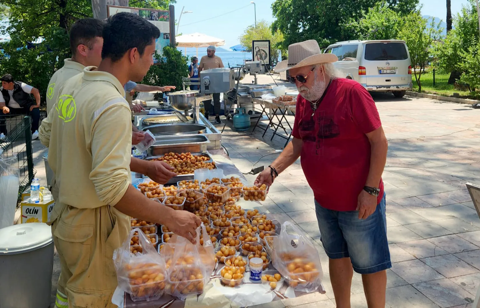 Orman şehidi Görkem Hasdemir için lokma hayrı