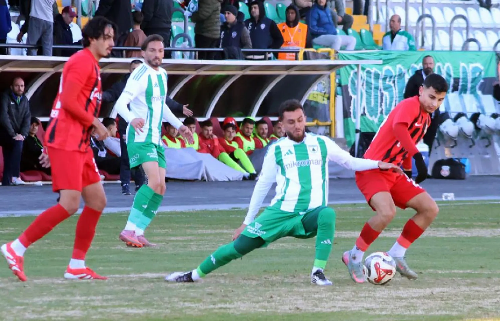 TFF 2. Lig: Muğlaspor: 1 - Kastamonuspor: 1