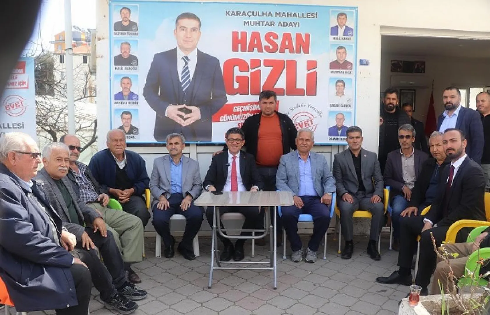 Kökten, Karaçulha Muhtar Adaylarına Başarılar Diledi 