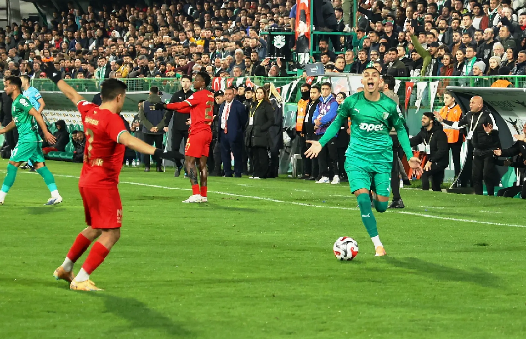 Trendyol 1. Lig: Bodrum FK: 0 - Amed SF: 0