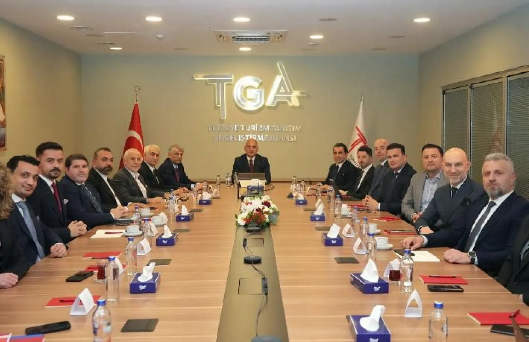 TGA'nın Yeni Yönetimi Toplandı, Fethiye'den Ercan Torunoğulları Yer Aldı