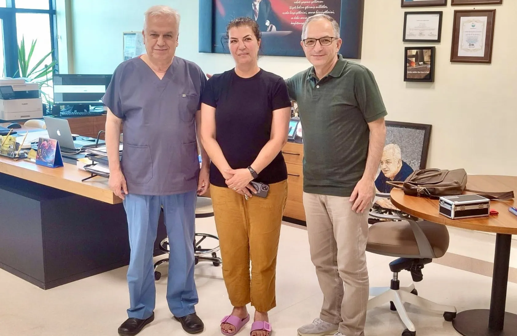 Alman doktorların 'yaşayamaz' dediği hastayı Türk hekimler hayata döndürdü