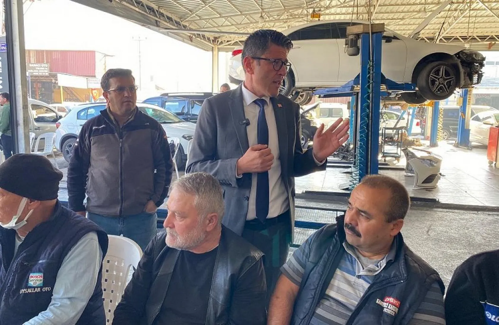 Başkan Adayı Kökten, Sanayi Esnafı İle Buluştu