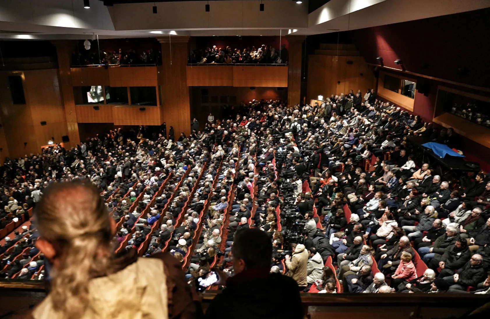 Edip Akbayram için Cemal Reşit Rey Konser Salonu'nda tören düzenlendi