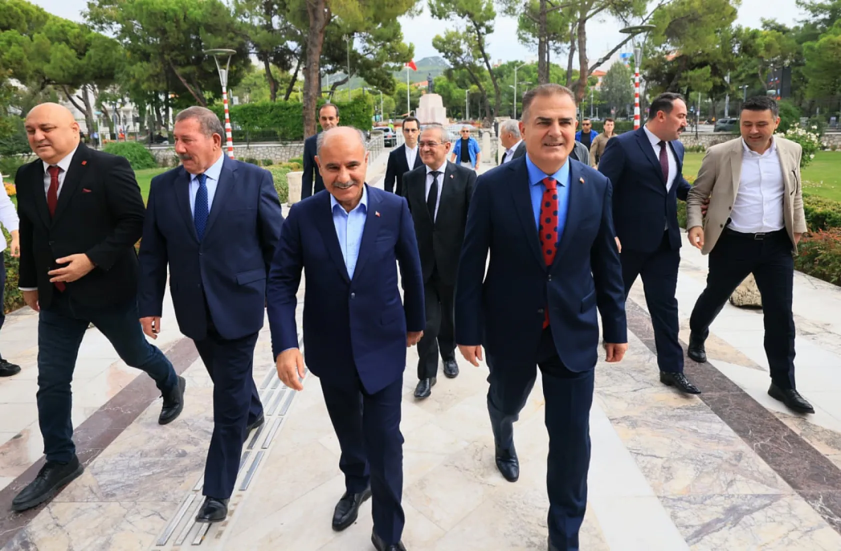 İçişleri Bakan Yardımcısı Aktaş, Muğla'da Vali Akbıyık ile görüştü